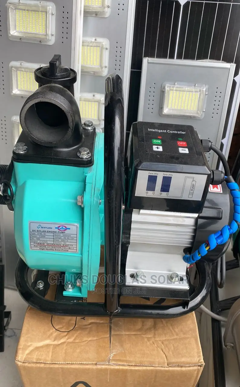 Solar Powered Irrigation Pump