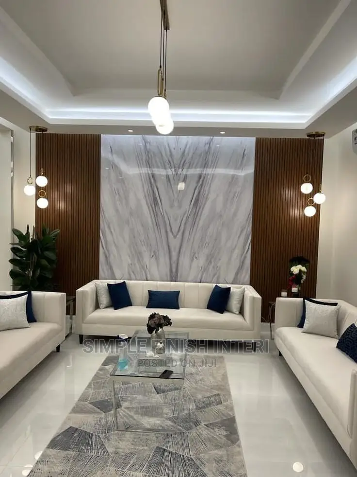 PVC Wooden Panel Design for Tv Stand