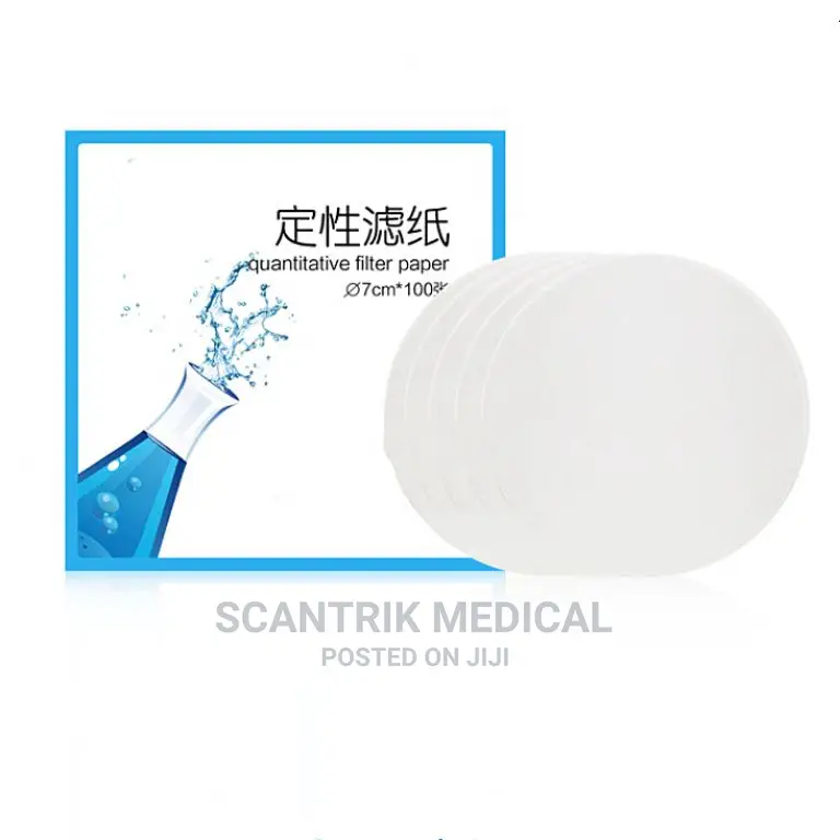 7cm Medium Filter Paper Laboratory Filter Paper Medium Speed