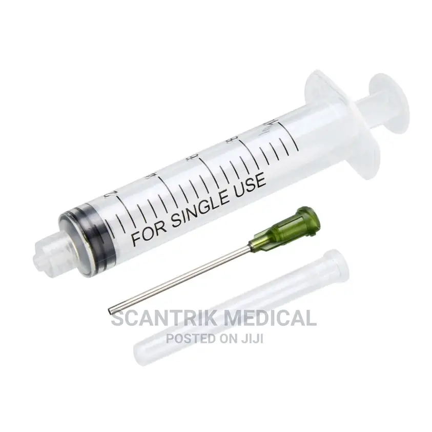 Disposable Syringe and Needle - 10ml/10mn-100pieces