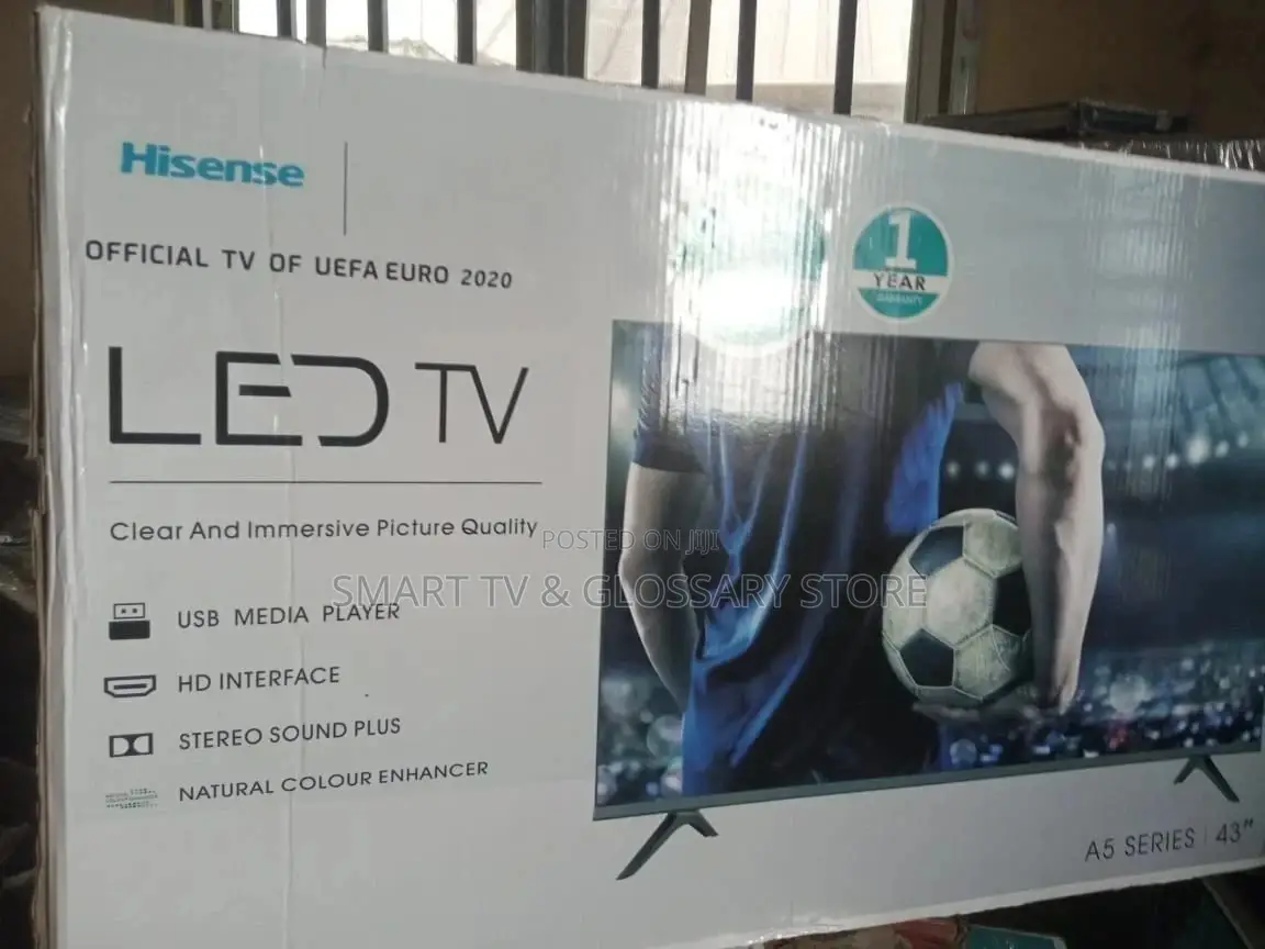 Brand New Hisense 43 Inches Frameless Tv