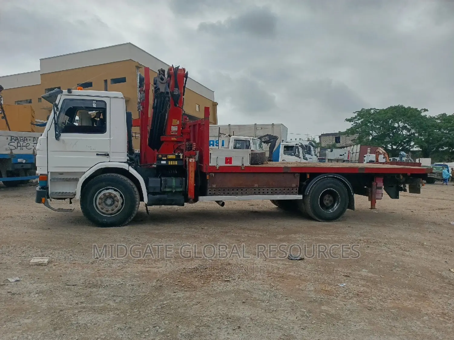 13tons Long Boom Mobile Crane (HIAB) Rental Services