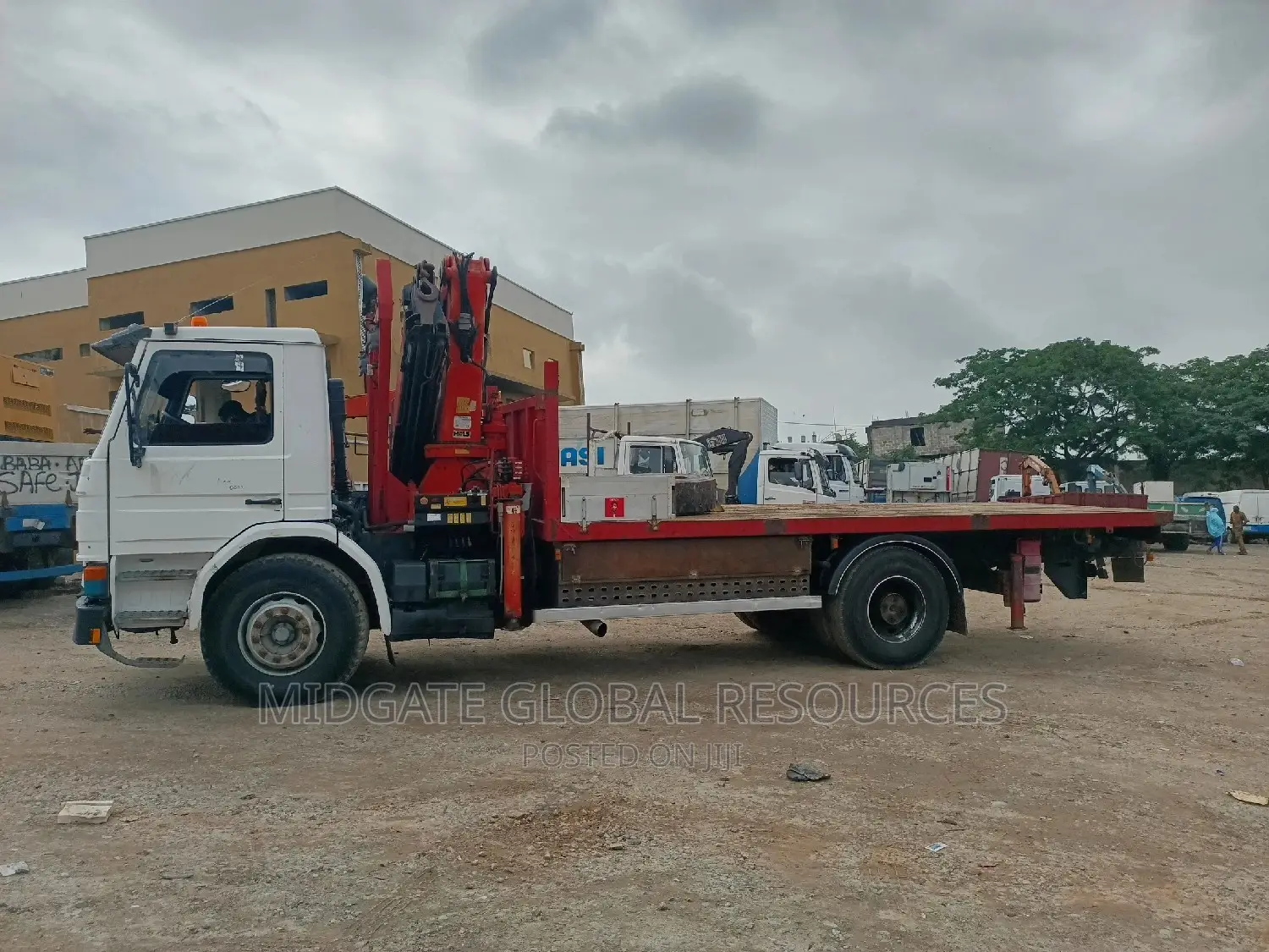 13tons Long Boom Mobile Crane (HIAB) Rental Services