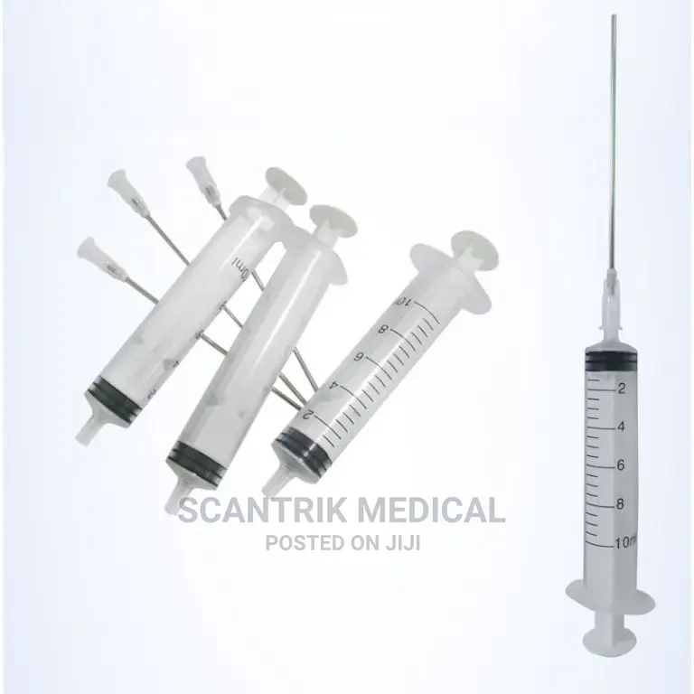 Medical Plastic 10ml Disposable Syringe