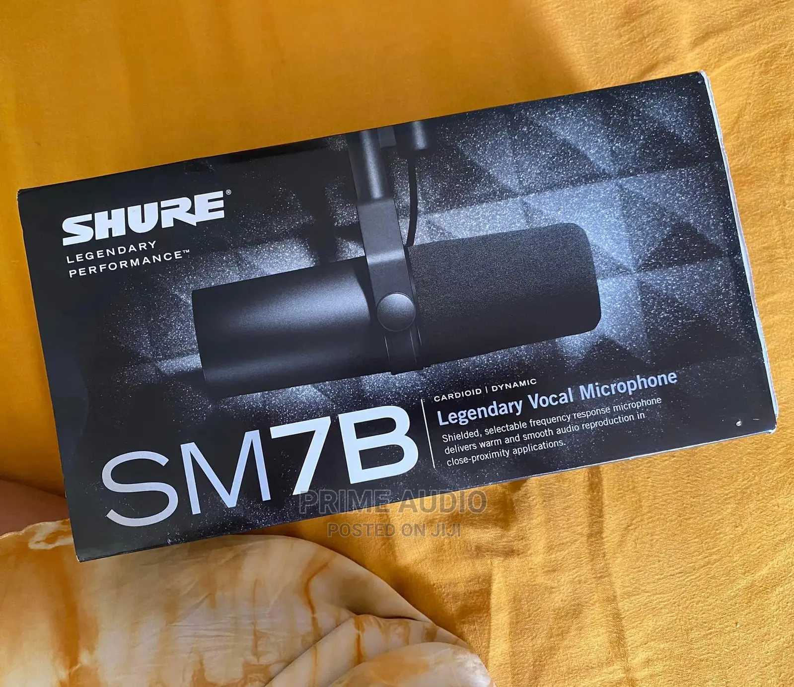 Shure Sm7b Microphone (For Studio Podcast) Condenser Mic