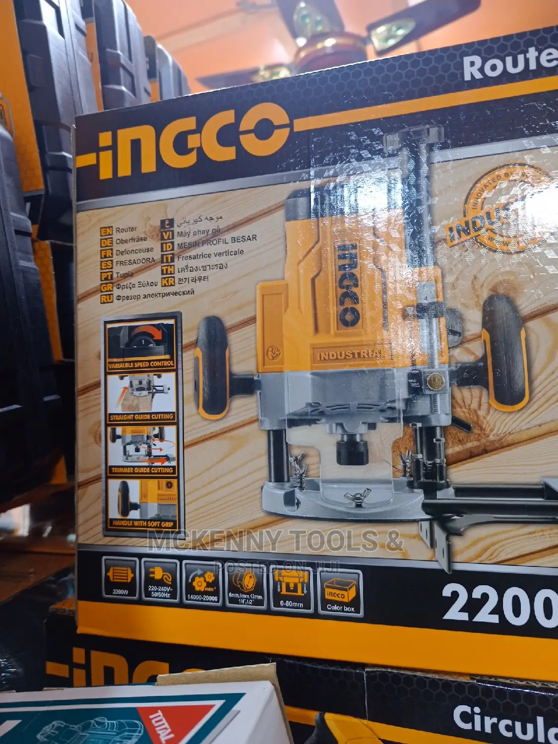 Router Machine 2200W Ingco Industrial