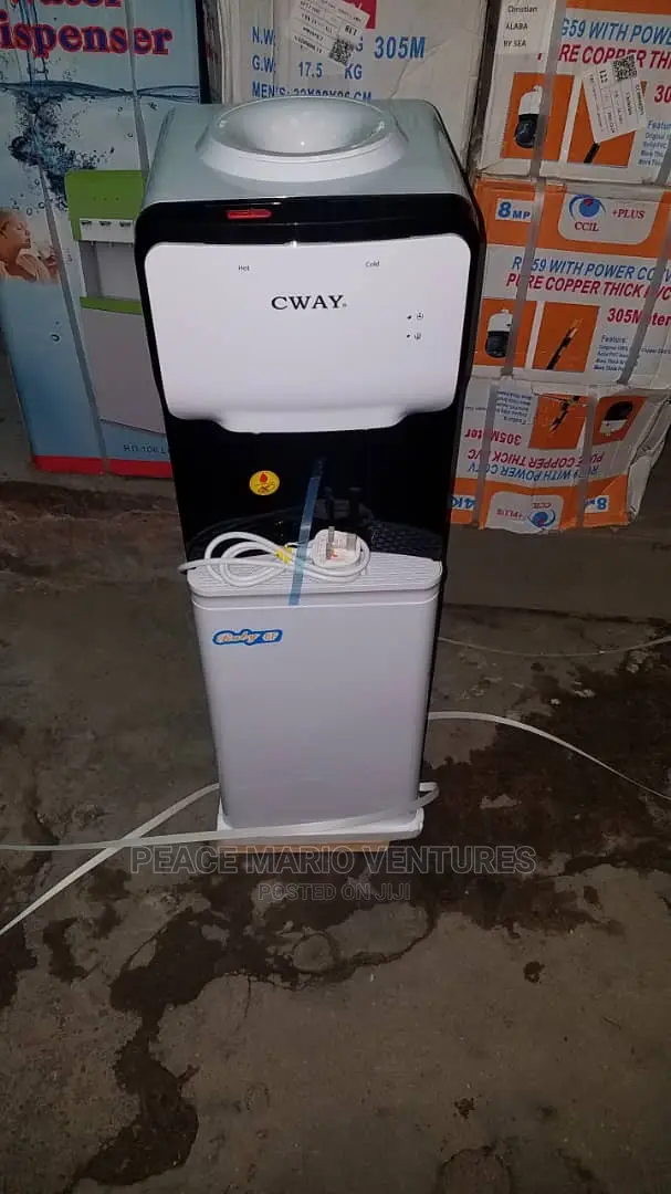 Cway Water Dispenser With Fridge And One Year Warranty