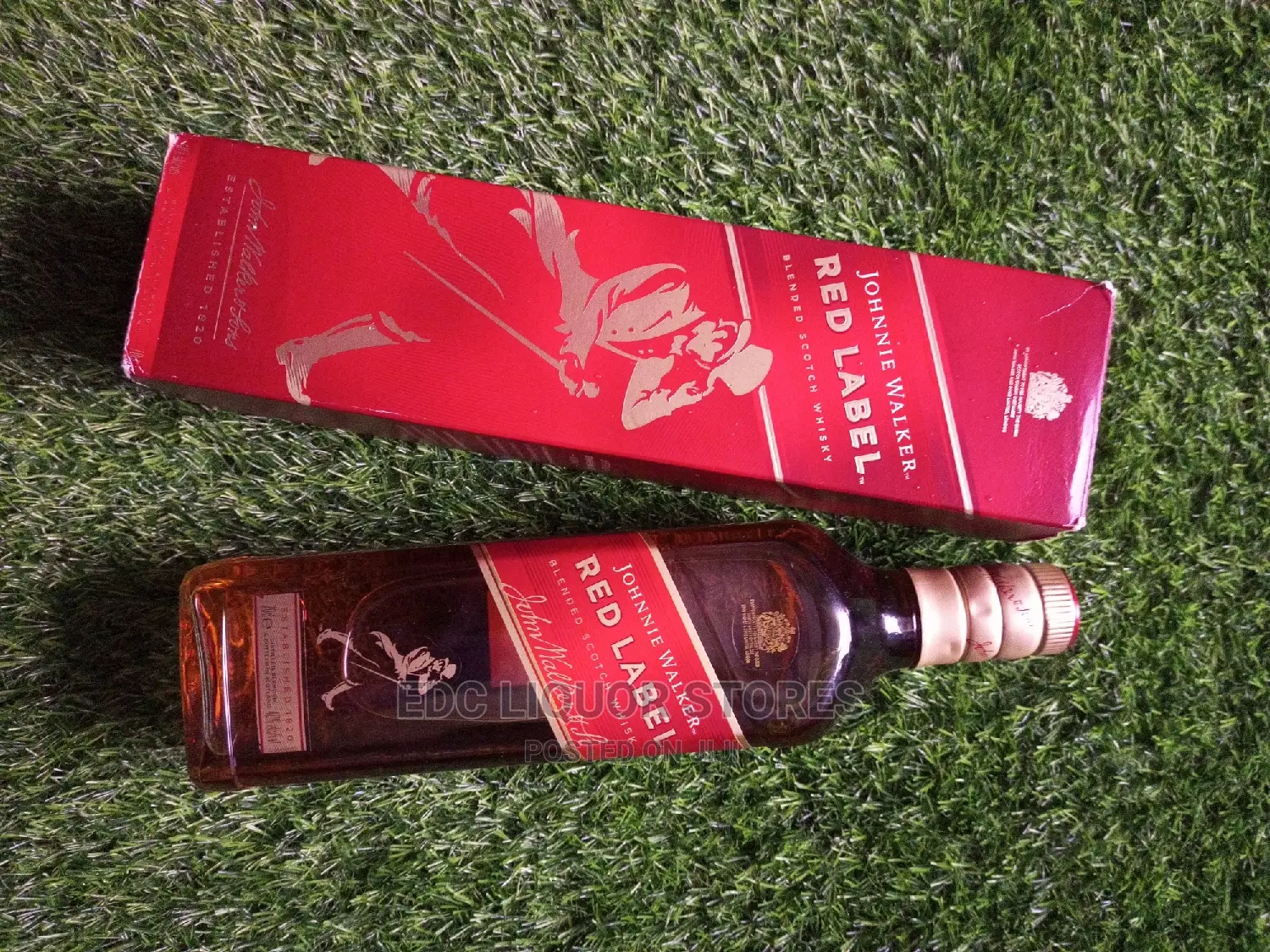 Red Label Jonnie Walker X12 Bottles