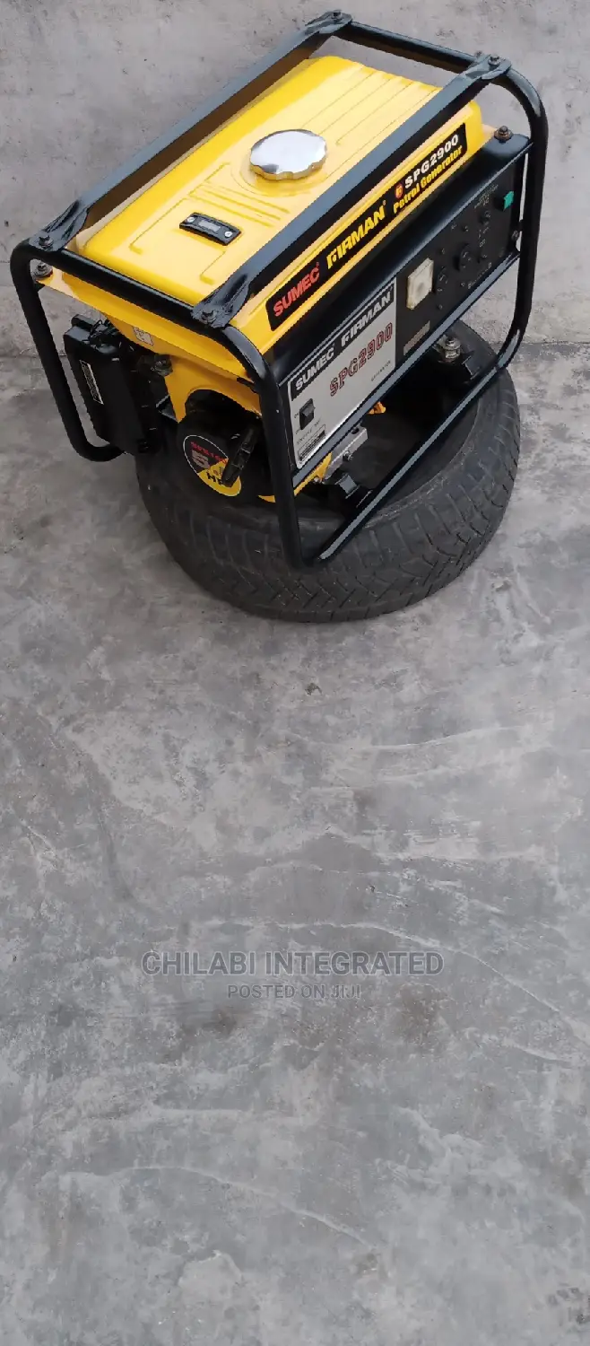 1 Month Old Very New 2.5KVA SUMEC FIRMAN SPG2900 Generator