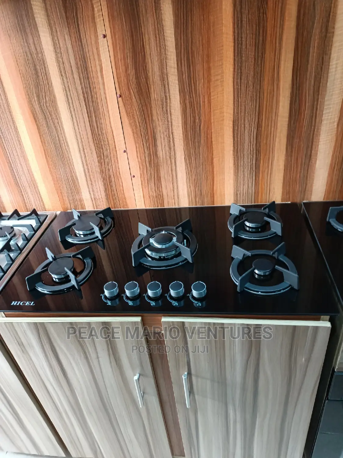 Hicel Original Cabinet Gas Cooker 5burner Glass With Waranty