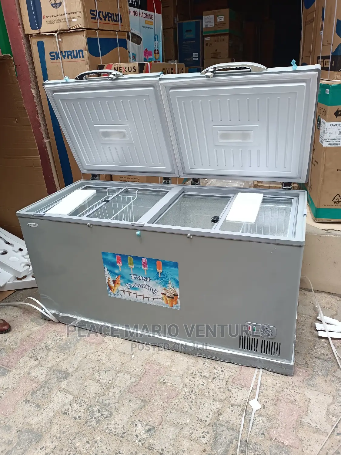 Westcool Best Quality Double Door Freezer With 2years Warnty