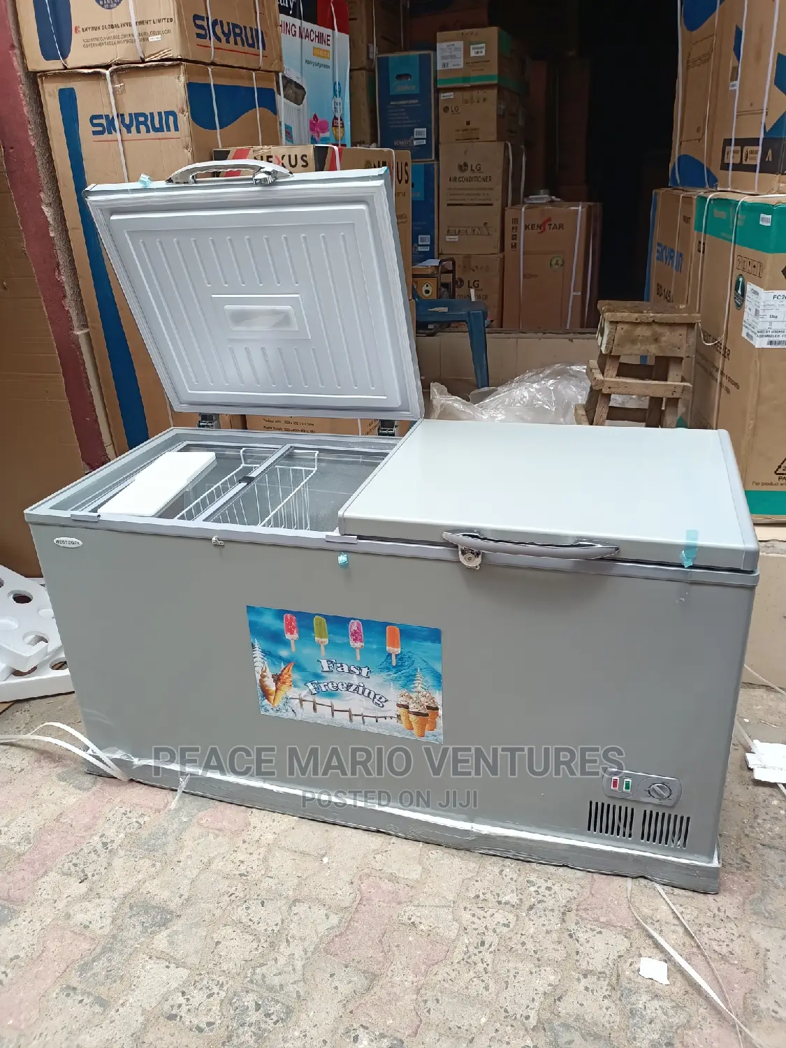 Westcool Best Quality Double Door Freezer With 2years Warnty