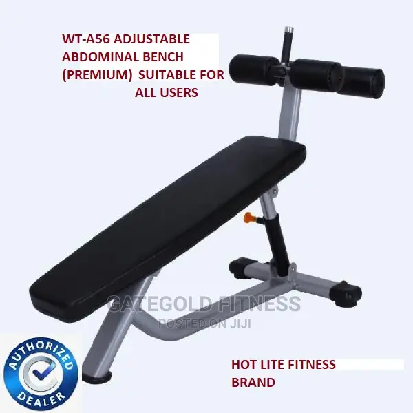 Wt-A56 Adjustable Abdominal Bench (Premium)