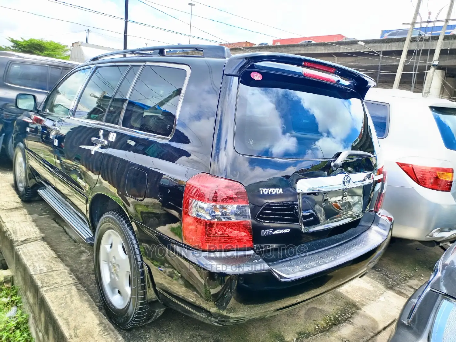 Toyota Highlander Limited V6 2005 Black
