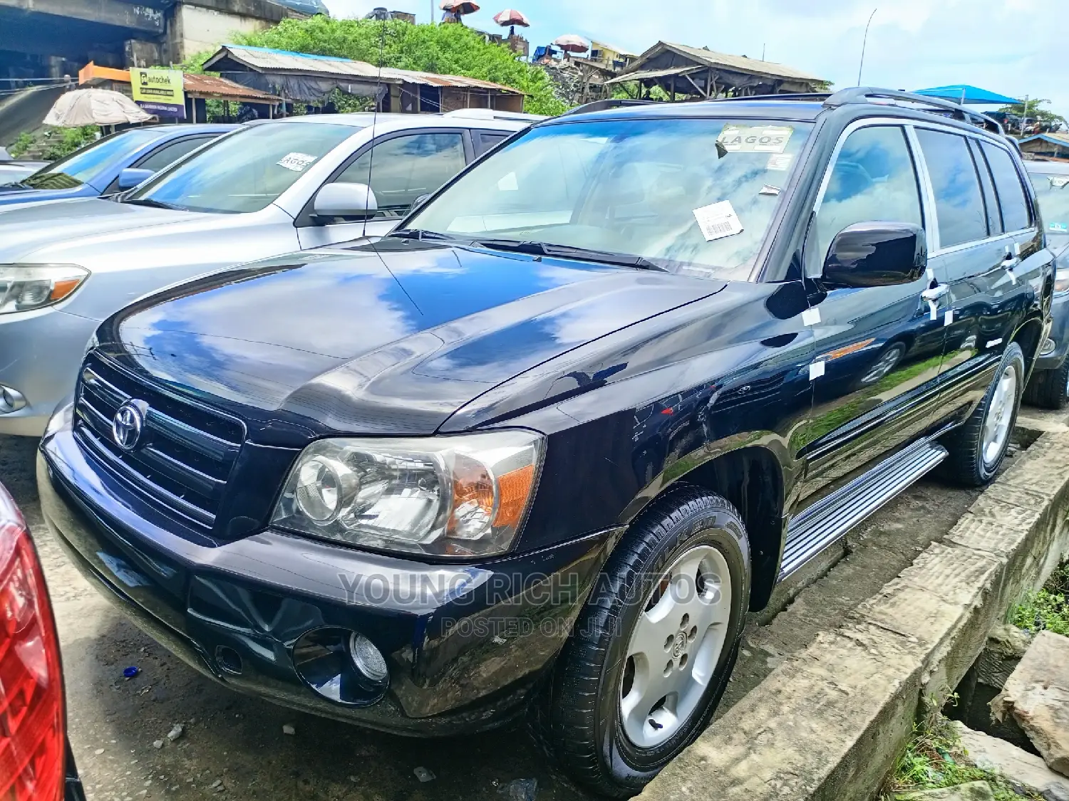 Toyota Highlander Limited V6 2005 Black