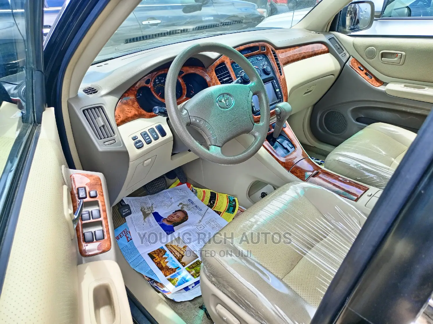 Toyota Highlander Limited V6 2005 Black