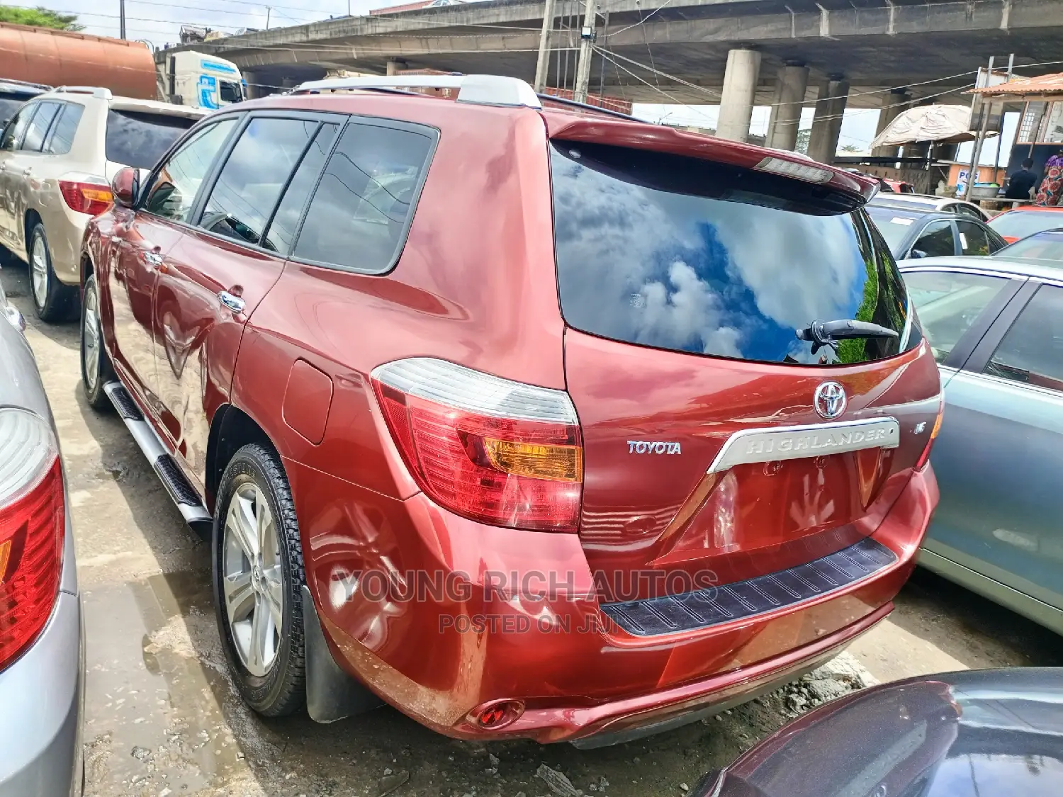 Toyota Highlander 2009 Red