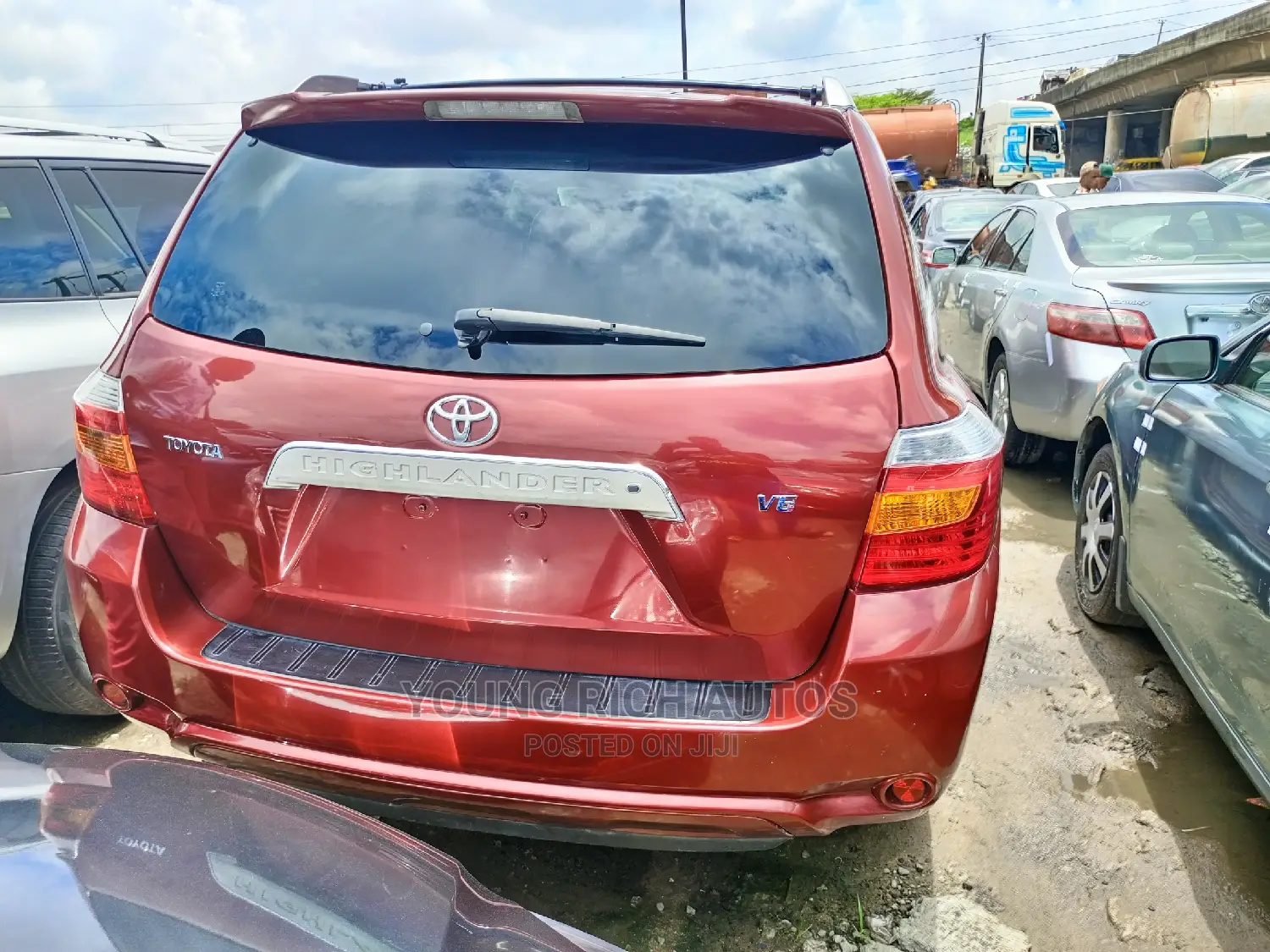 Toyota Highlander 2009 Red