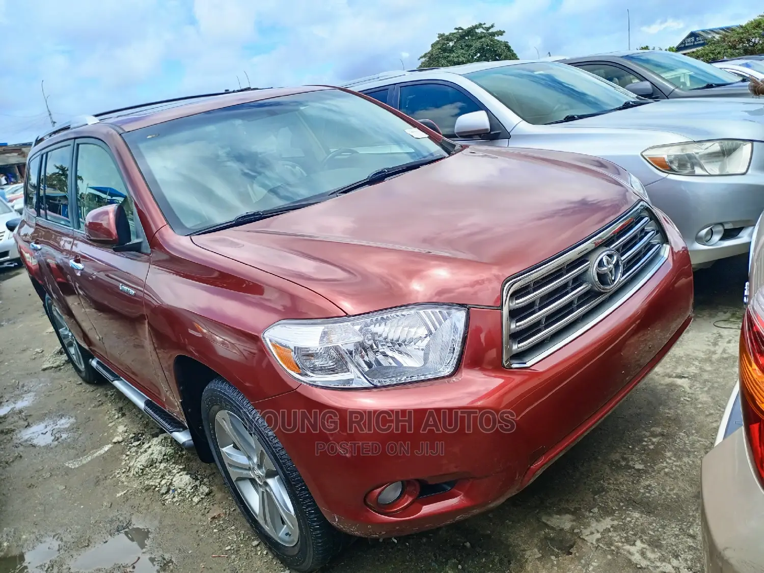 Toyota Highlander 2009 Red