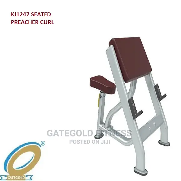 KJ1247 Seated Preacher Curl