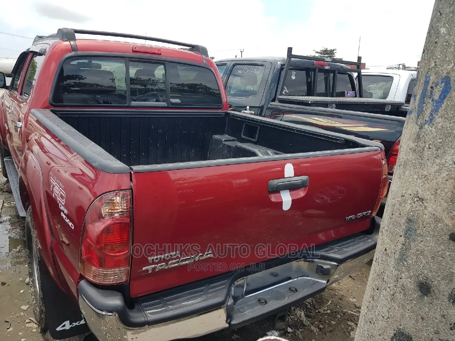Toyota Tacoma 4x4 Double Cab 2008 Red