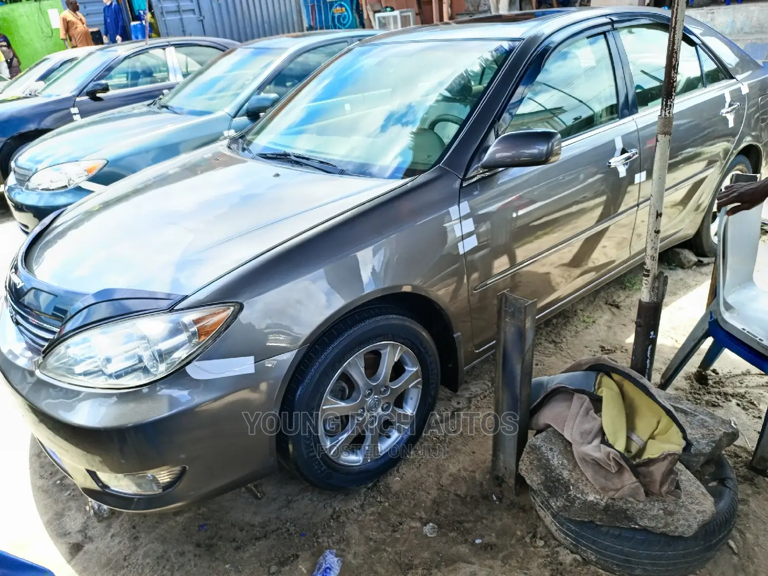 Toyota Camry 2.4 XLE 2008 Gray