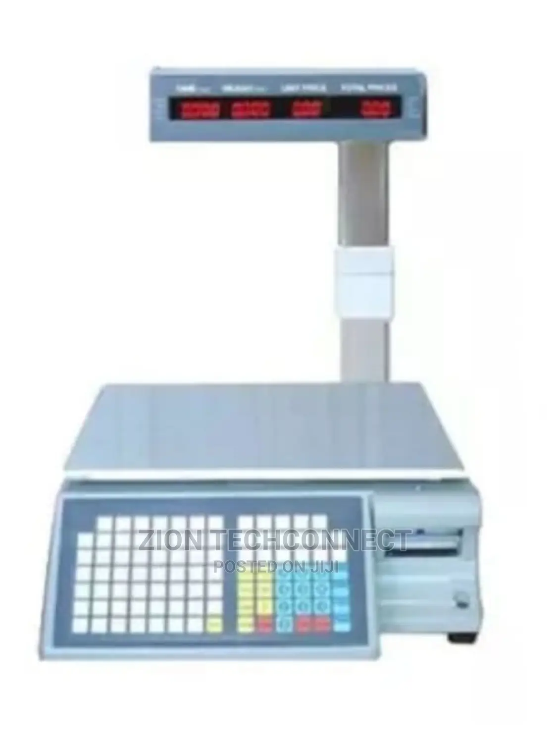 Digital Electronic Barcode Printing Scale With Pole Display