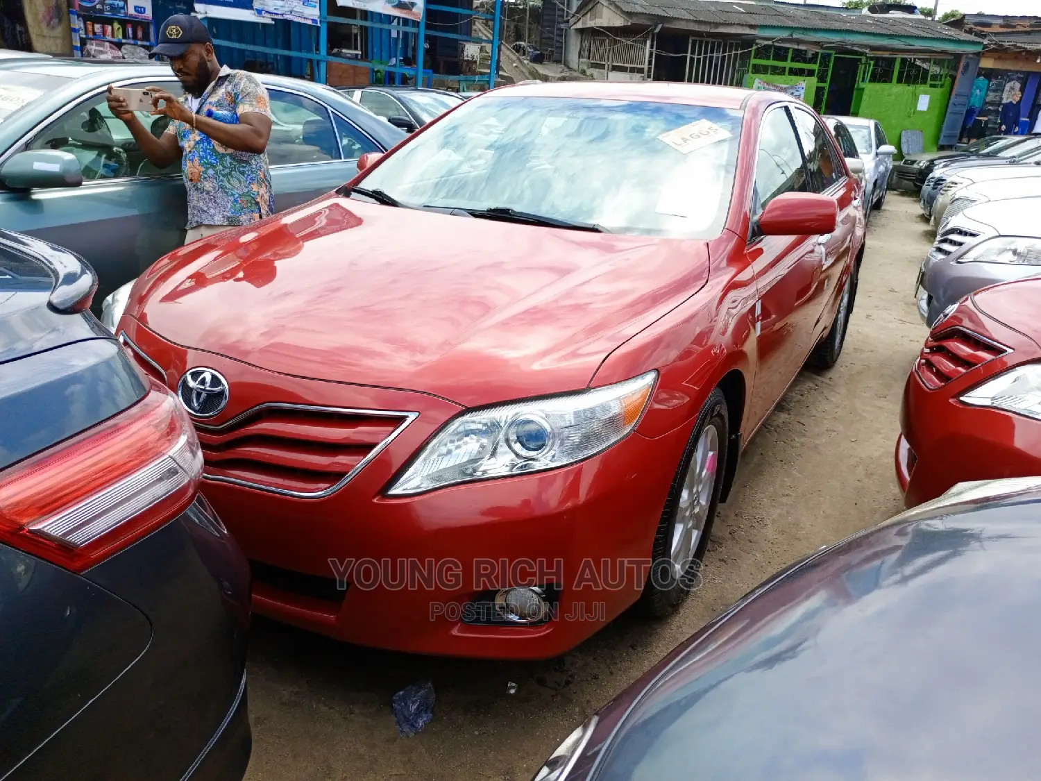 Toyota Camry LE 4dr Sedan (2.5L 4cyl 6AM) 2010 Red