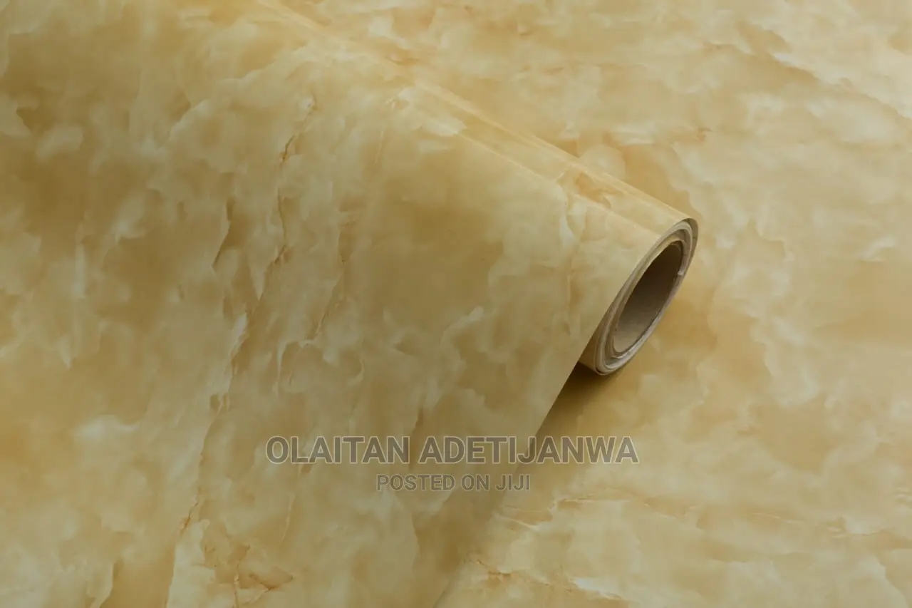 Self Adhesive Removable Marble Wallpapers Large Width