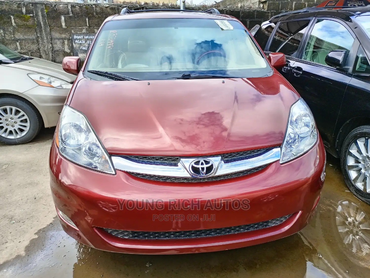 Toyota Sienna XLE AWD 2009 Red