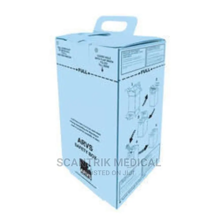 Biohazard Safety Box for Syringes And