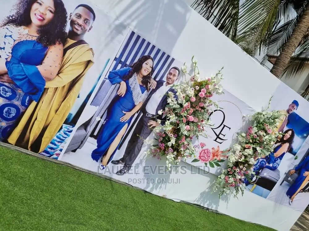 Wedding Decoration. Hall Decor Florals Photo Area