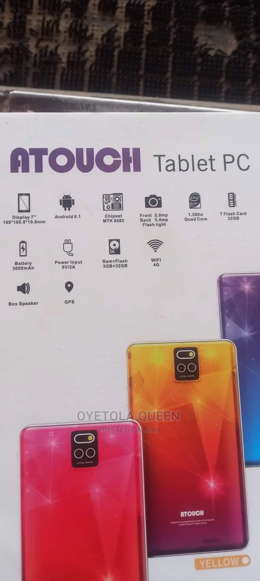 New Atouch X11 32 GB Blue