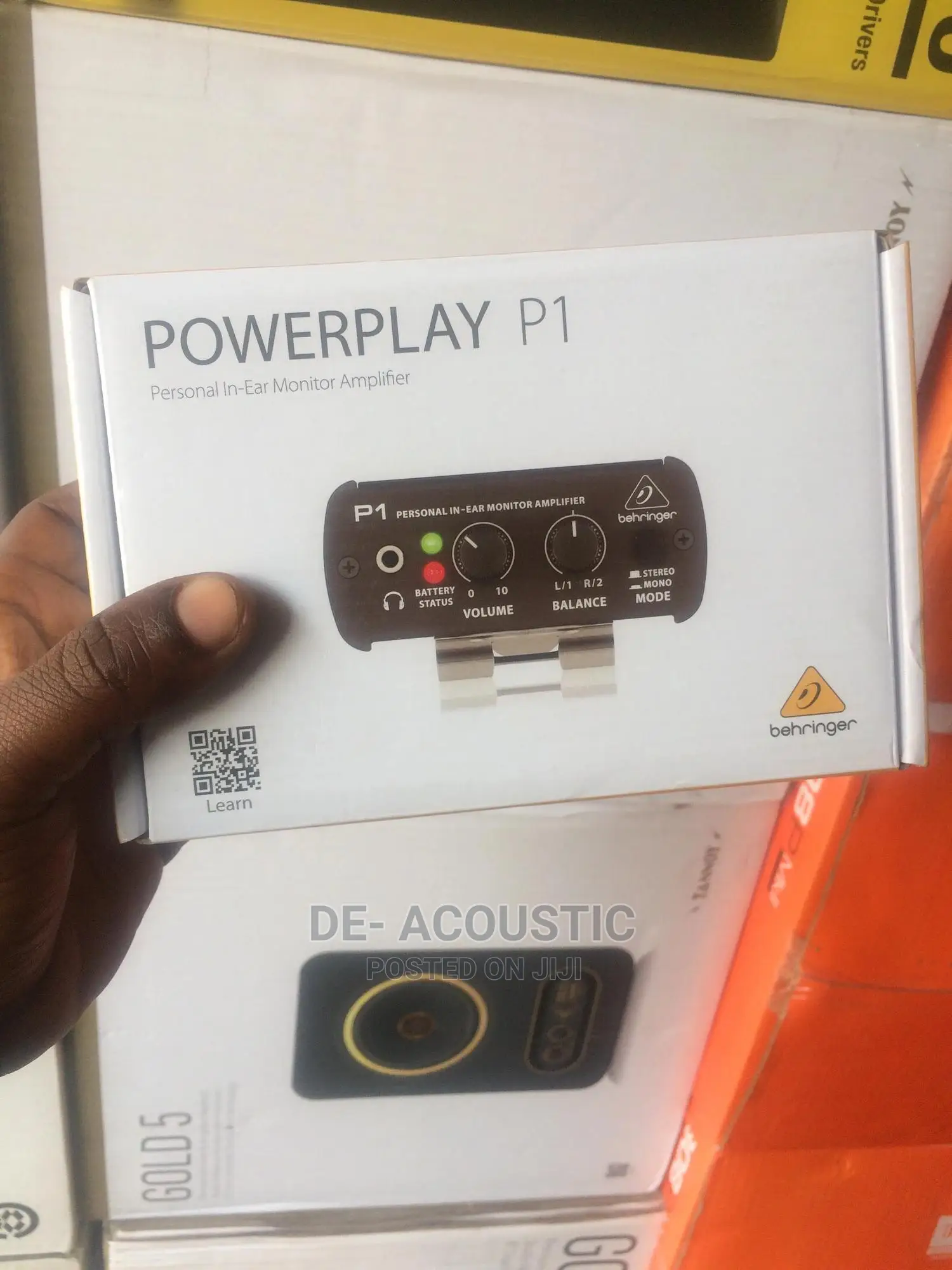 Behringer Powerplay P1 Personal in-Ear Monitor Amplifier