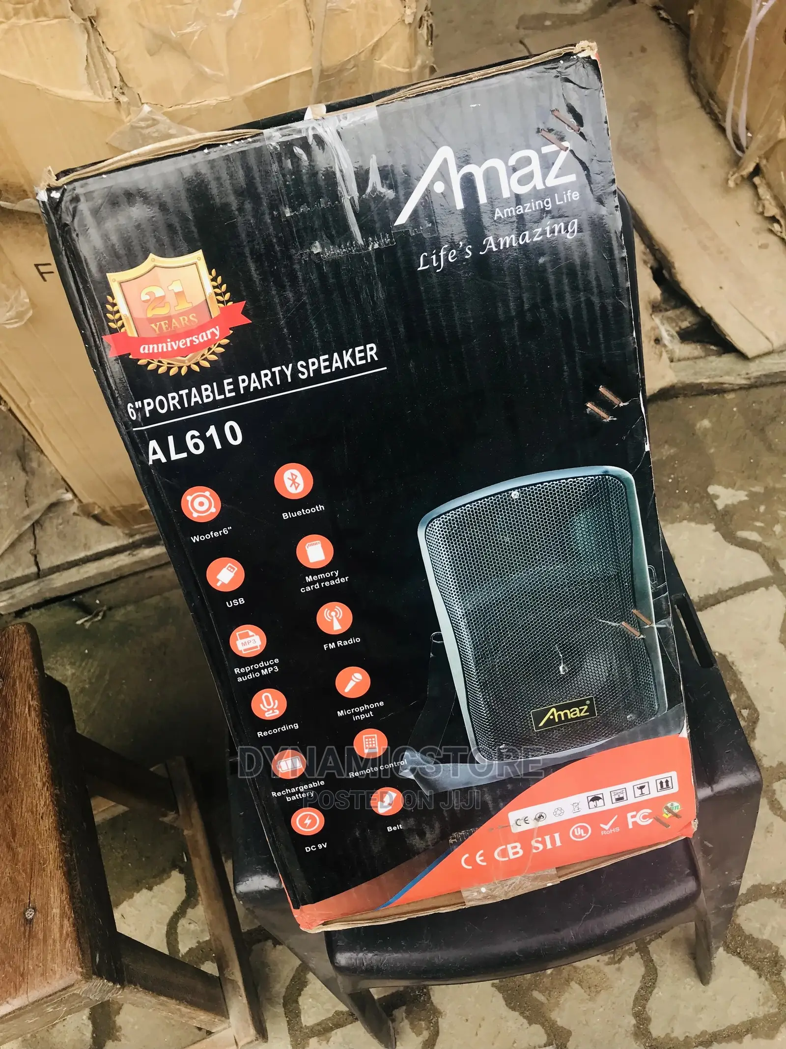 Amaze 8 Inches Public Address System.