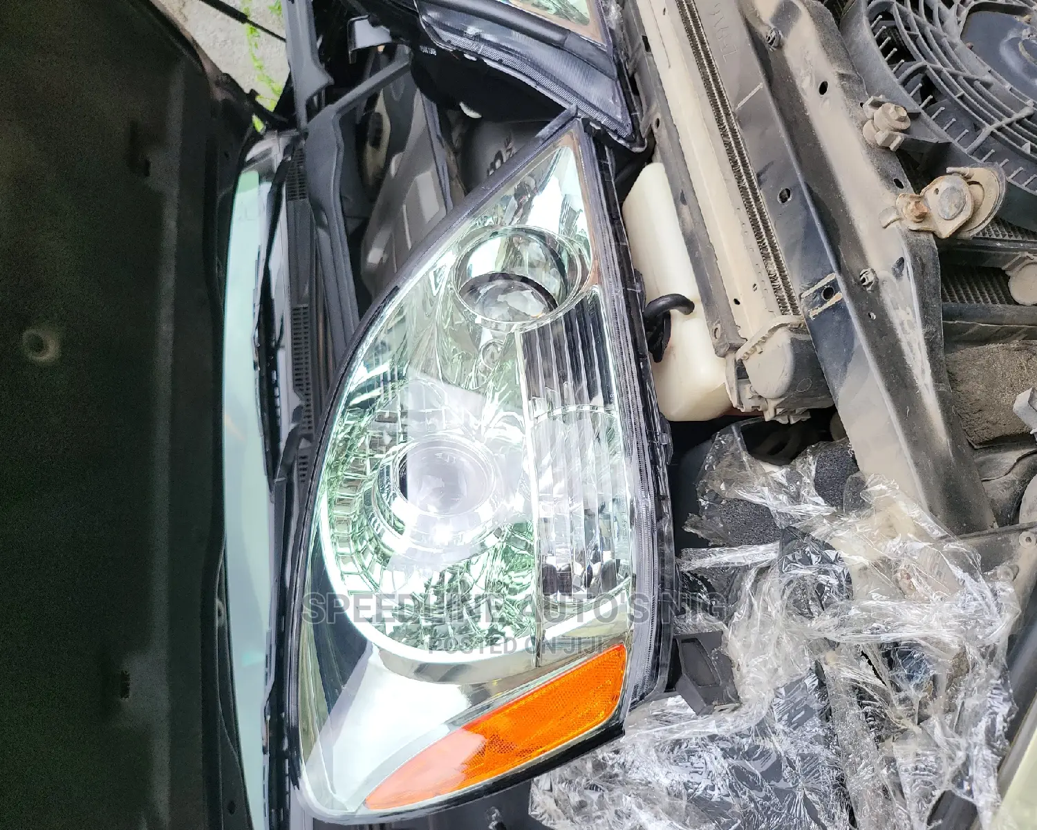 Complete Set of Head Lamp Gx470 Depo