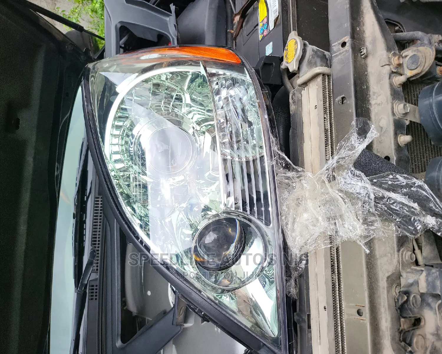 Complete Set of Head Lamp Gx470 Depo