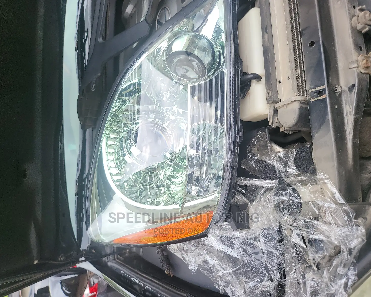 Complete Set of Head Lamp Gx470 Depo