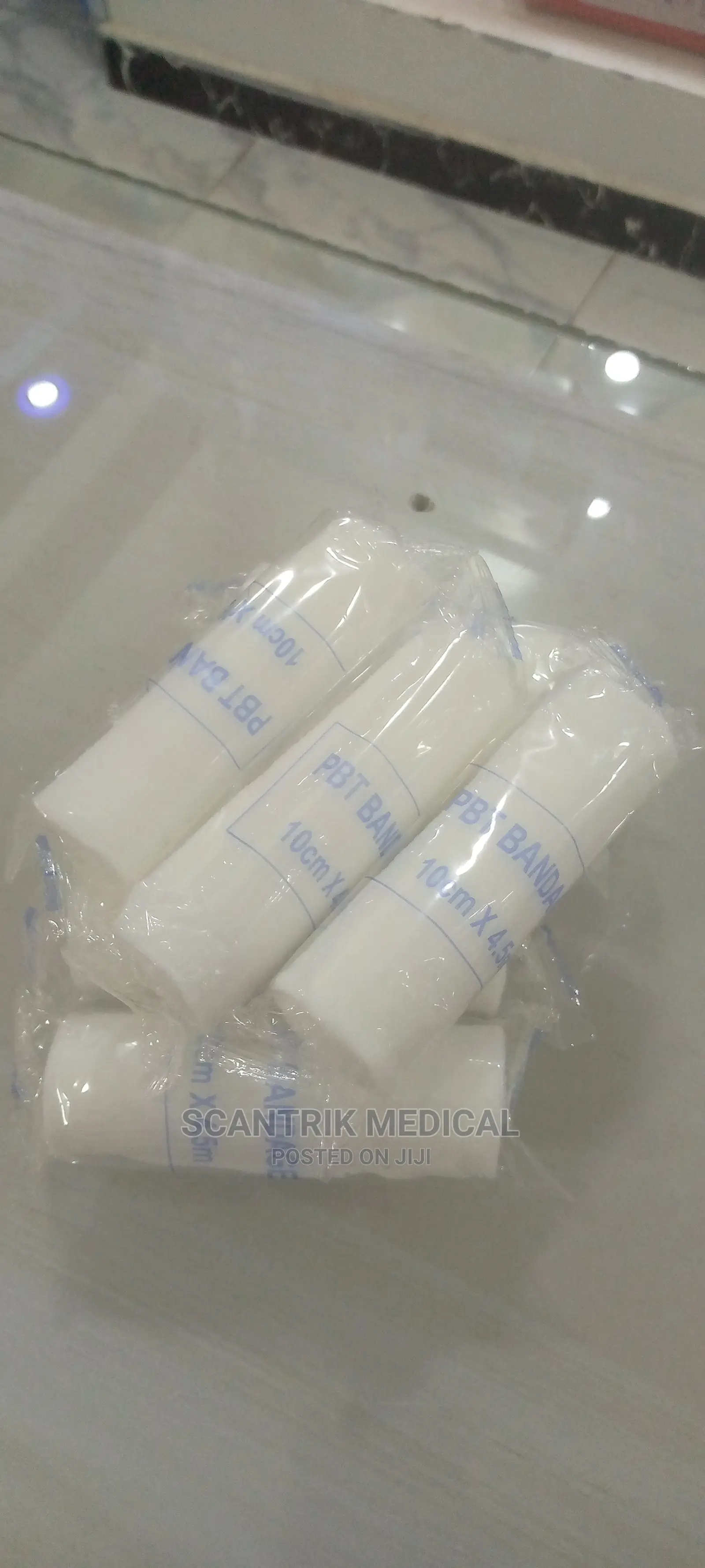 10cm*4.5m PBT Elastic Bandage Wrap Fixation Dressing Gauze