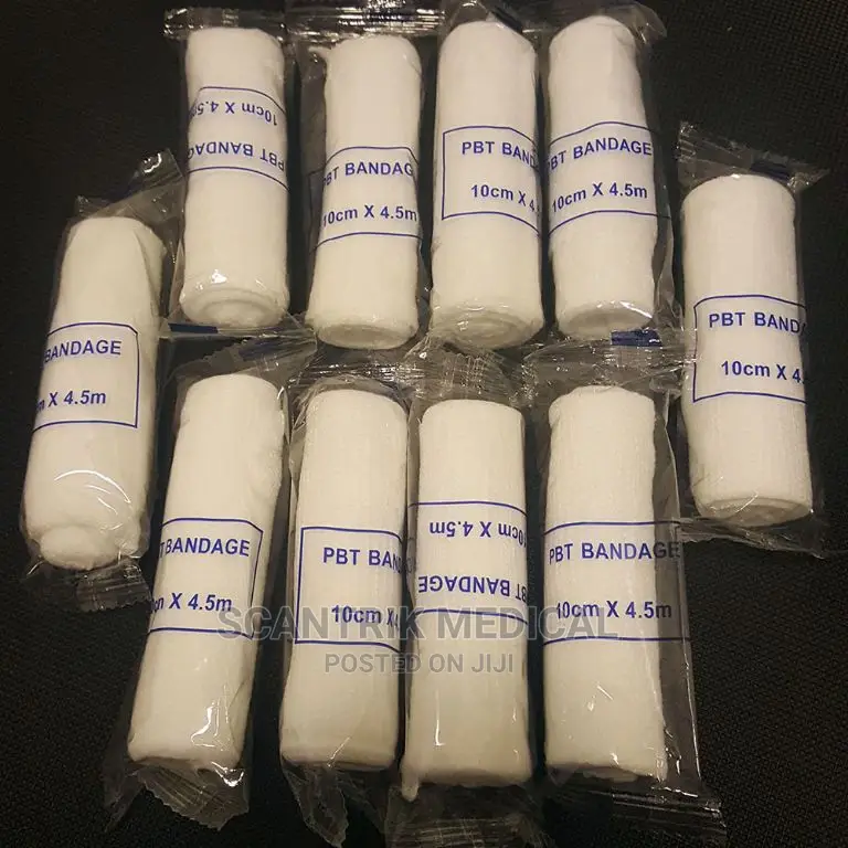 10cmx4.5m PBT Elastic Bandage Wound Dressing L