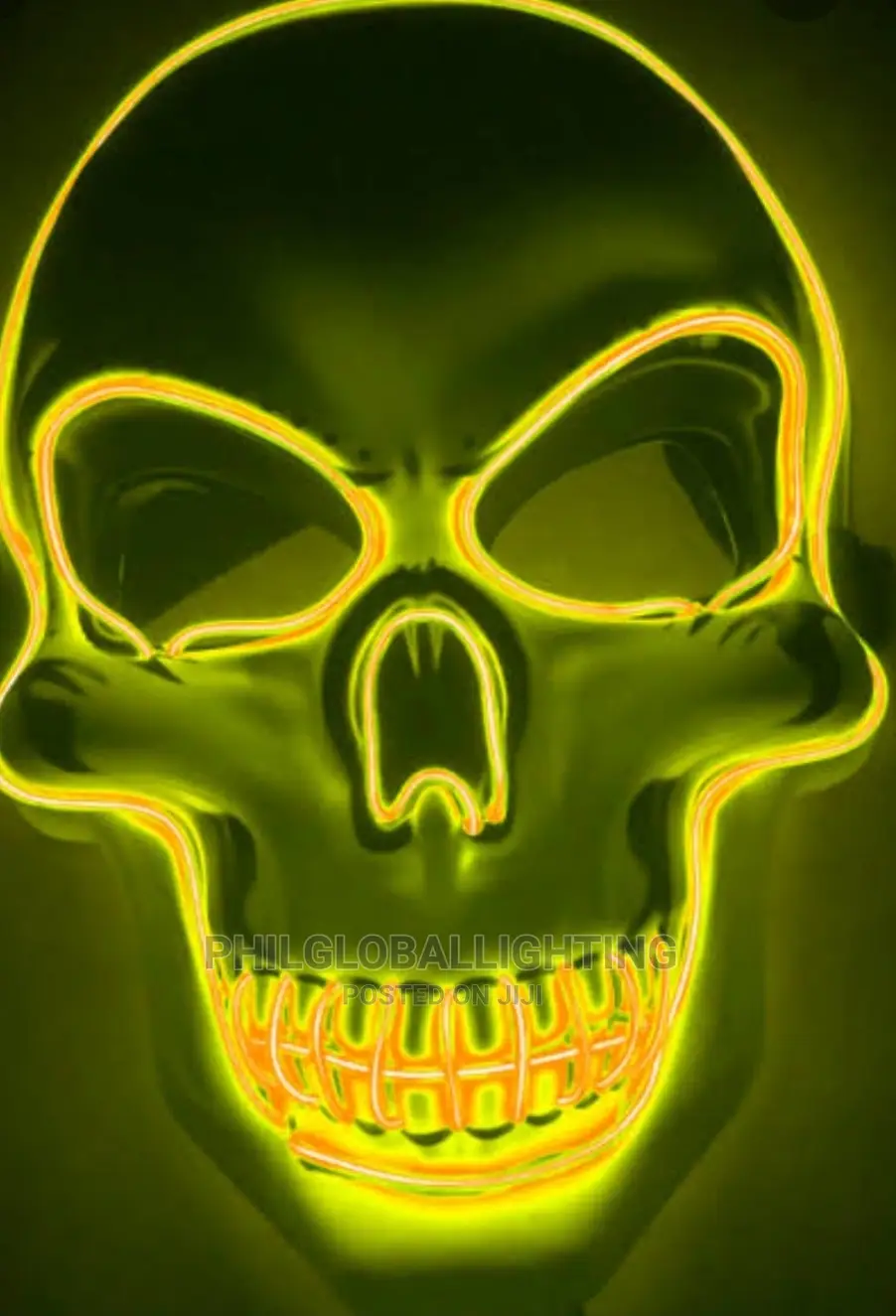 Halloween Led Skull Mask
