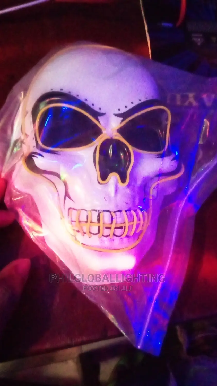 Halloween Led Skull Mask