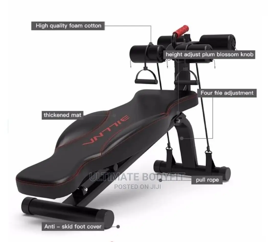 Brand New Sit Up Bench With Rope