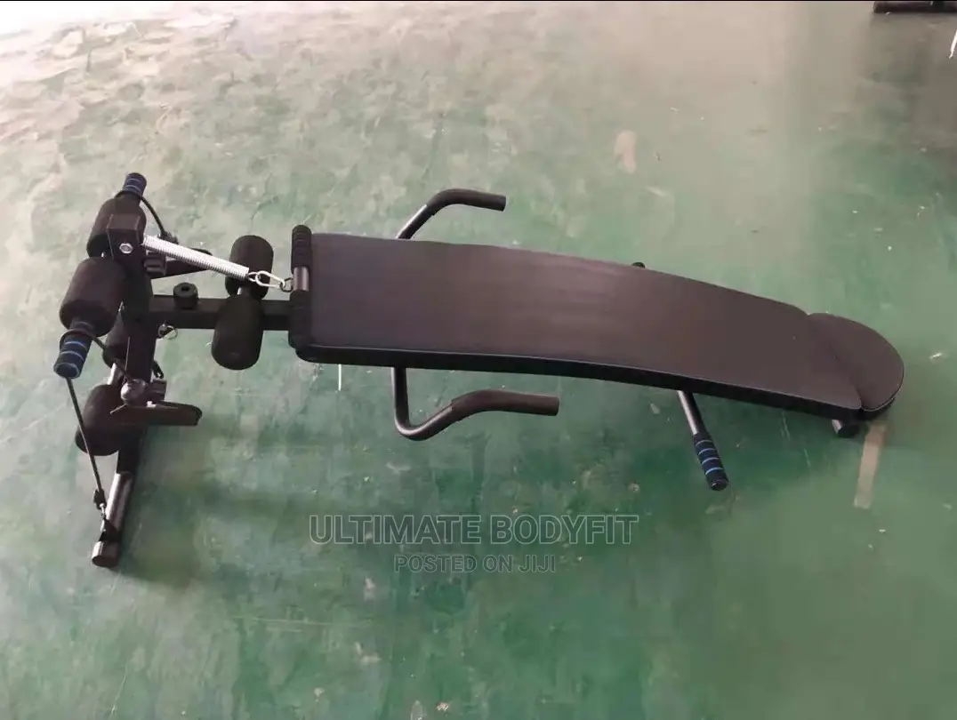 Brand New Sit Up Bench With Spring Handle