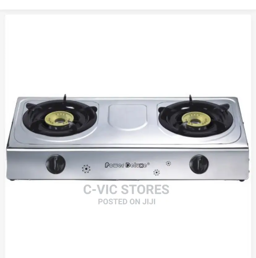 Power Deluxe Two Burner Table Gas Stove-PGS-201