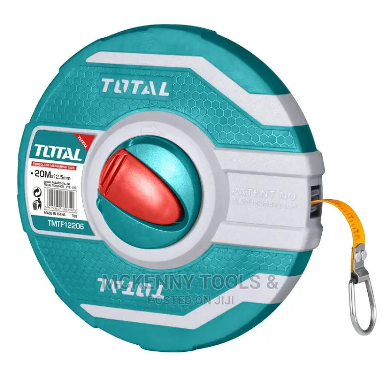 20 Meters(65′) Fibreglass Measuring Tape