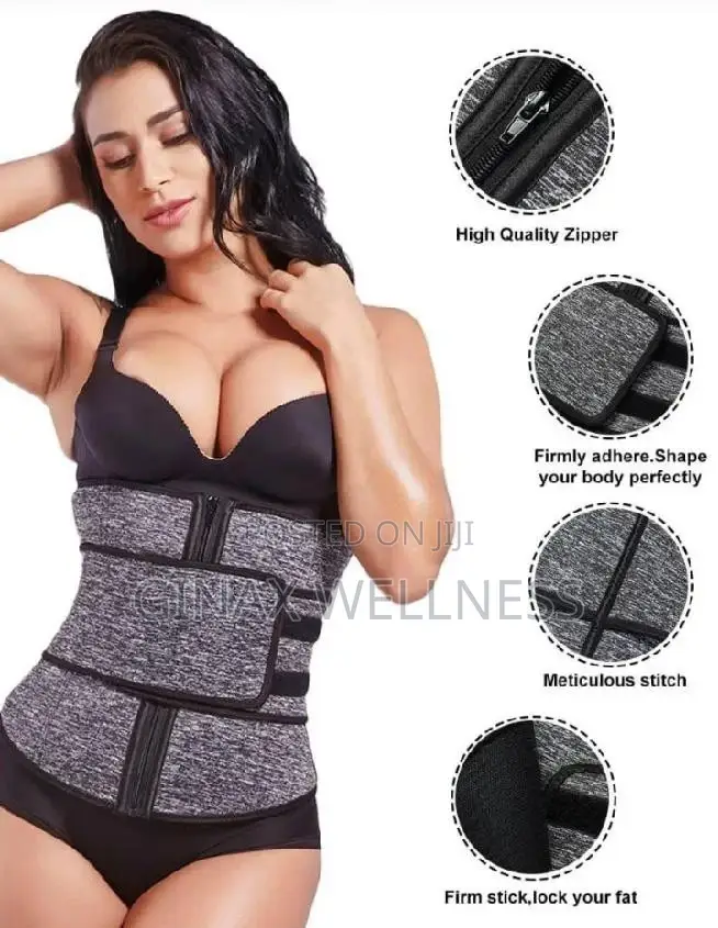 One Strap Wide Waist Trainer and Cincher Belt (Neoprene)
