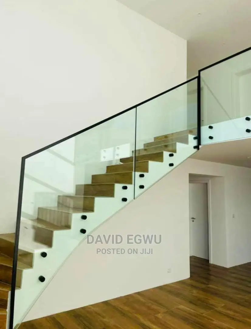 Frameless Tampered Glass for Staircase