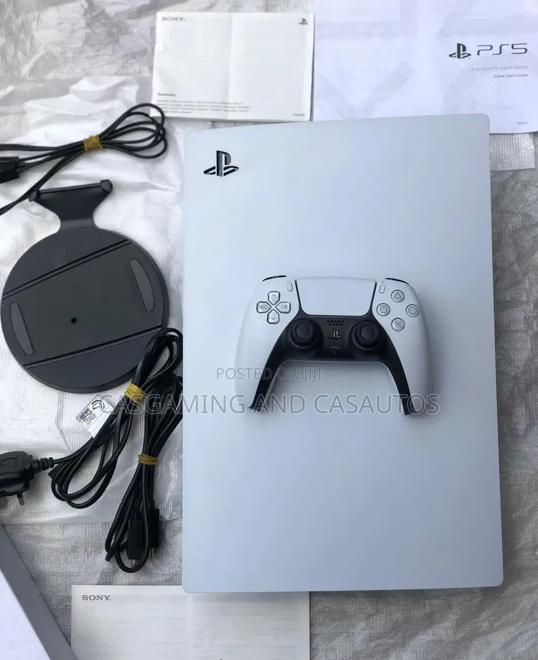 Sony Playstation 5 With All Accessories (Direct Sony)
