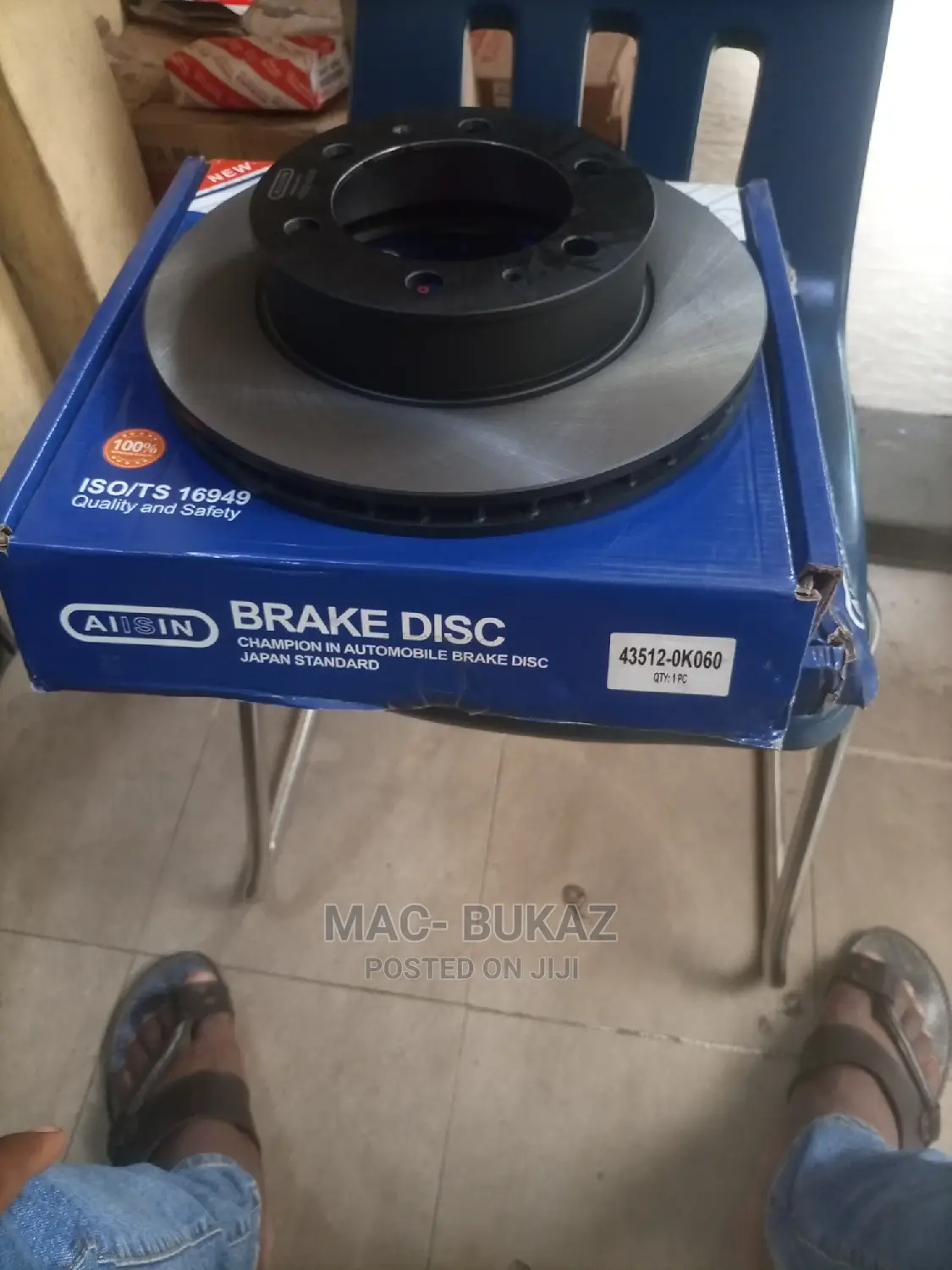 Brake Disc Assy Front (AIISIN) for Toyota Hilux 2006/2016